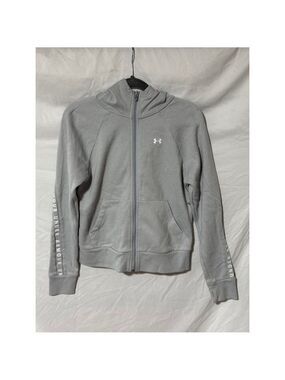 Women's Under Armour Gray Full Zip Hoodie XS